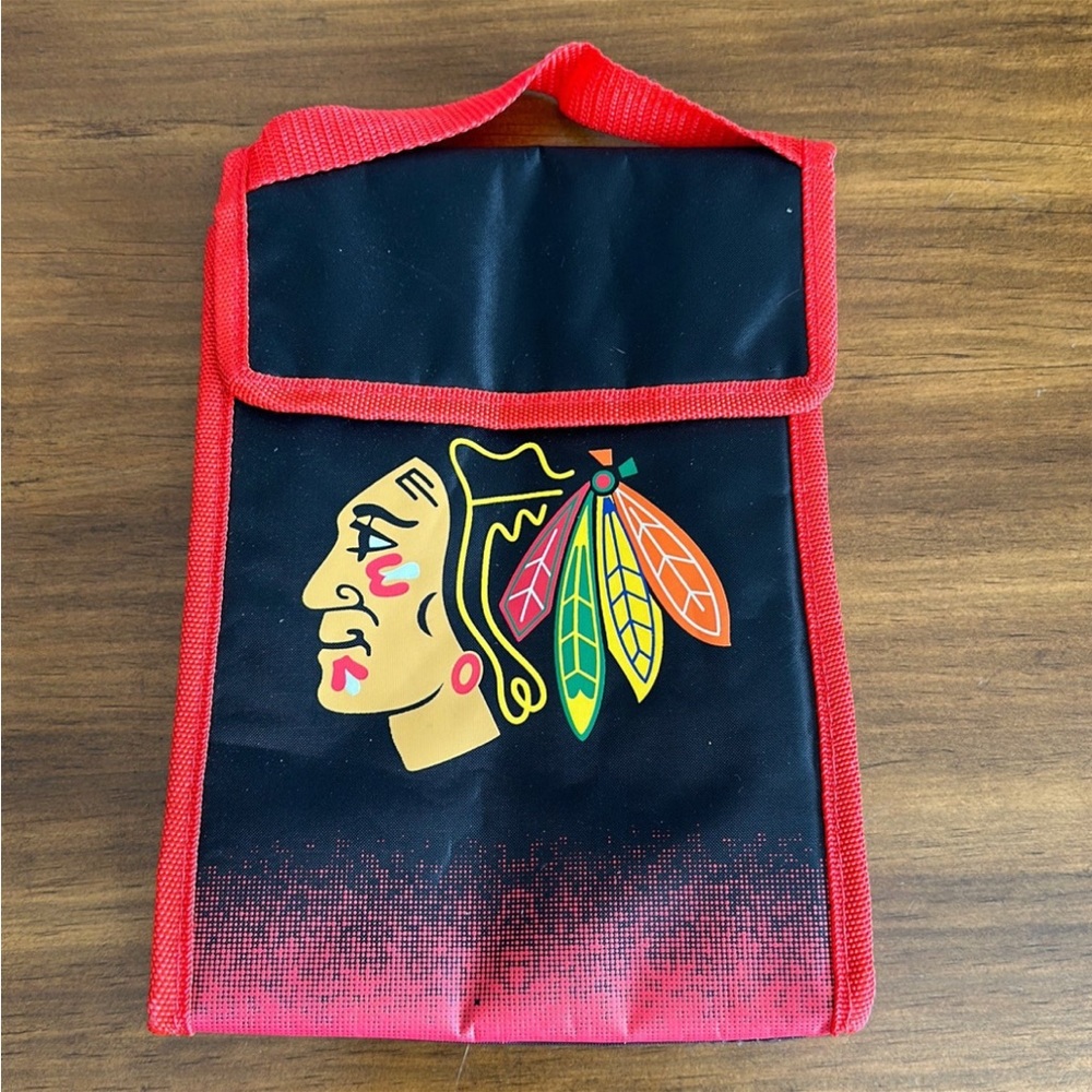 Chicago Blackhawks Lunch Bag Insulated NHL Forever Collectables NWOT